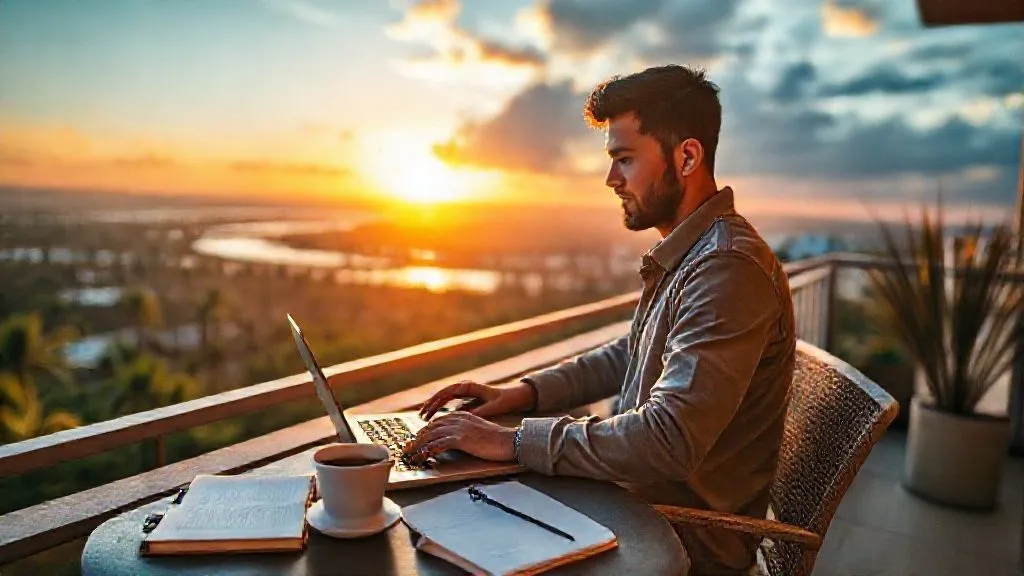Rotina Produtiva em Viagem: Nômades Digitais Vencem a Procrastinação?