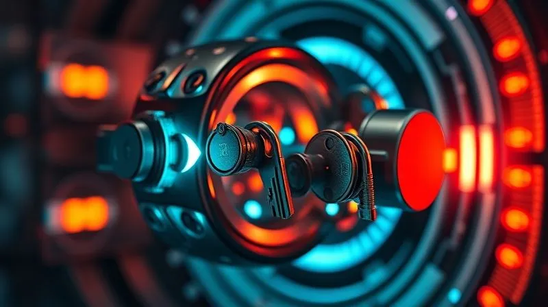 A photorealistic image of a digital key ring with many intricate, unique keys, each glowing with a distinct color, all securely locked within a futuristic, transparent, encrypted vault. Cinematic lighting, sharp focus on the keys, depth of field blurring the background, 8K hyper-detailed, professional photography.
