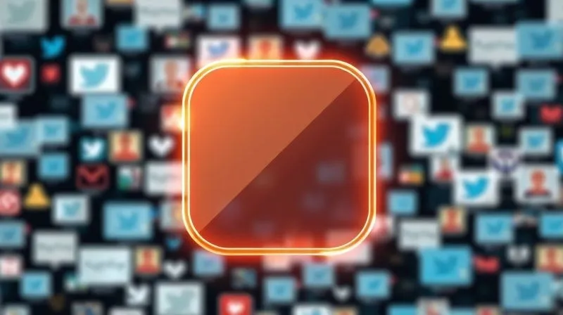 A photorealistic, professional photography image of a digital filter icon, with subtle glowing lines, positioned over a chaotic, blurry background of numerous digital messages and profiles. The filter is sharp and clear, suggesting clarity amidst clutter. Cinematic lighting, sharp focus on the filter, depth of field on the background, 8K hyper-detailed, shot on a high-end DSLR. The image conveys the idea of precision and focus.