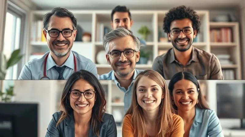 A photorealistic diverse group of professionals from different continents engaging in a global video conference, each with unique cultural expressions but unified by clear, confident communication. Soft, natural lighting, sharp focus on faces, depth of field subtly blurring backgrounds of various home offices, 8K hyper-detailed, professional photography, shot on a high-end DSLR.